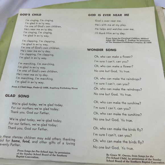 8 Children's Records songs of Freedom, stories, Rhymes, songs Christian Nursery - Picture 3 of 16